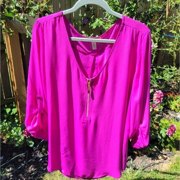 Womens Pink Tunic/Blousr  - Picture 1 of 11